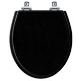 Assento Sanitário Soft Close Windsor Ébano (preto) Para Vaso Deca