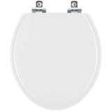 Assento Sanitário Soft Close Leiria Branco Para Vaso Luzarte Estrela