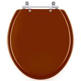 Assento Sanitário Targa Caramelo Para Vaso Deca