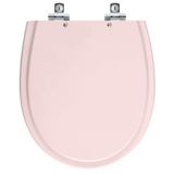 Assento Sanitário Soft Close Polo Rose Para Vaso Hervy