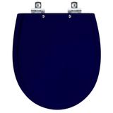 Assento Sanitário Soft Close Polo Azul Para Vaso Hervy
