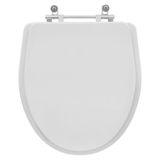 Assento Sanitário Poliéster Vitória Branco Para Louça Roca
