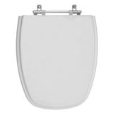 Tampa De Vaso Monte Carlo Cinza Claro Para Bacia Deca 6lpf