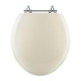 Tampa De Vaso Sanitario Almofadada Eco Pergamon (bege Claro) Para Bacia Celite