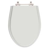Assento Sanitário Poliester Absolute Sterling Silver (cinza Claro) Para Vaso Ideal Standard