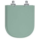 Assento Sanitário Soft Close Square Verde Claro Para Vaso Sanitex