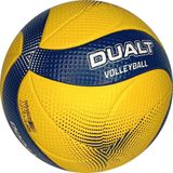 Bola De Vôlei Oficial Dualt Amarela/azul - Topper