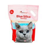 Areia Germanhart Blue Sílica Microsílica Para Gatos 1,8 Kg
