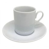 Xícara De Café Porcelana Explosão Com Pires