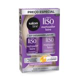 Kit Shampoo + Condicionador Liso Matizador Loiro Salon Line