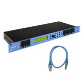 Processador Áudio 4 Entradas 8 Saidas 24bit Dsp Equalizador