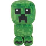 Pelucia Minecraft Creeper 18cm Estrela