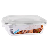 Pote De Vidro Hermético Marmita Mantimentos Com Tampa 640ml