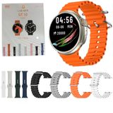 Smartwatch Gt10 Redondo 48mm Batimentos Chamadas 8 Pulseiras