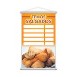 Banner Temos Salgados Tabela De Preços Divulgação 80x50cm