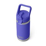 Garrafa Yeti Rambler Jr. 350 Ml Para Crianças Com Boné De Palha Ultramarino