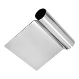 Espátula De Bolo Tubular Em Inox Raspador Alisadora +