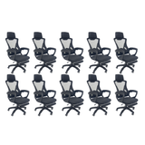 Cadeira De Escritório Presidente Executiva Oficial Supreme - Preto - 10