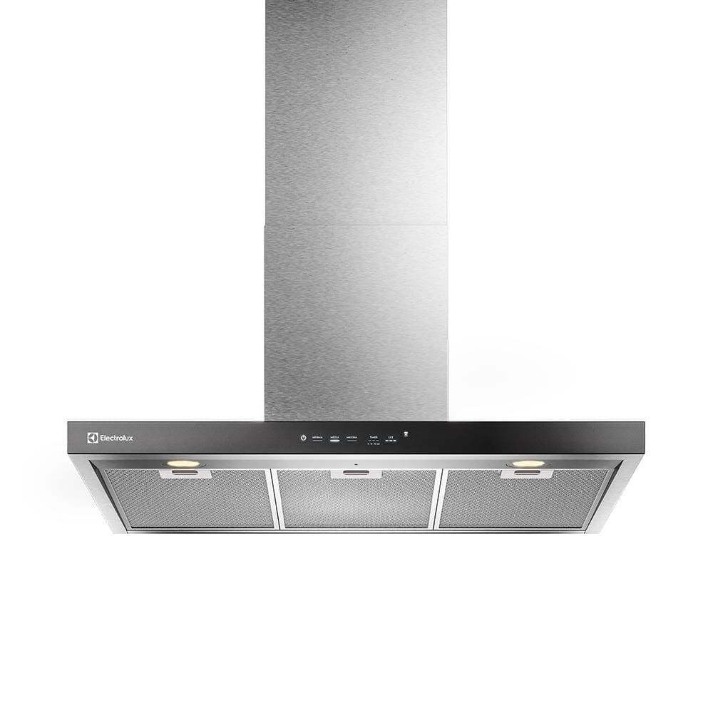 Coifa De Parede Electrolux Ce9tf Experience Com Inteligência Artificial E Alto Poder Sucção 90cm