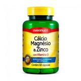 Cálcio, Magnésio E Zinco Com Vitamina D 60 Caps
