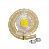 Kit Gás Baixa Pressão 2kg Completo (válvula, Mangueira 1,25m E 2 Abraçadeiras) - Imar