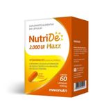 Nutride Vitamina D3 2.000ui 60 Caps
