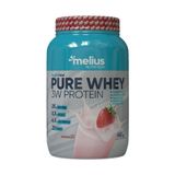 Pure Whey 3w Protein 900g Sabor Morango