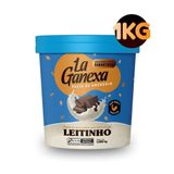 Pasta De Amendoim Integral Gourmet 1,05kg Sabor Leitinho C- Whey Protein