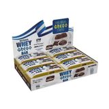 Whey Grego Bar Caixa Com 12 Unidades 480g Sabor Brigadeiro