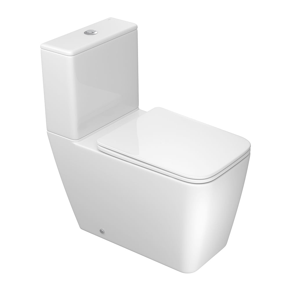 Vaso Sanitário Com Caixa Acoplada Deca Slim Total Clean Kp.8620.17 Branco