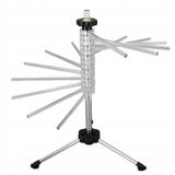 Varal Secador Massas Python Pasta Macarrao 14 Hastes Profissional Escorredor Dobravel Inox Chef Rotativo