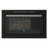Forno Micro Ondas De Embutir Infinity 25 Litros Inox Fischer Preto 110v