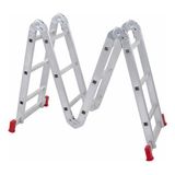 Escada Articulavel 12 Degraus 4x3 Aluminio 3,23m Botafogo
