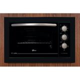 Forno Elétrico De Embutir 48 Litros Fit Line Fischer Black 220v