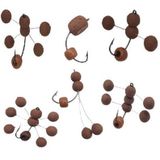 Kit 6 Isca Artificial Pesca Anteninha Modelo Ração Pesqueiro
