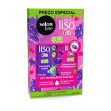 Kit Shampoo 300ml + Condicionador 200ml Kids Uva Salon Line