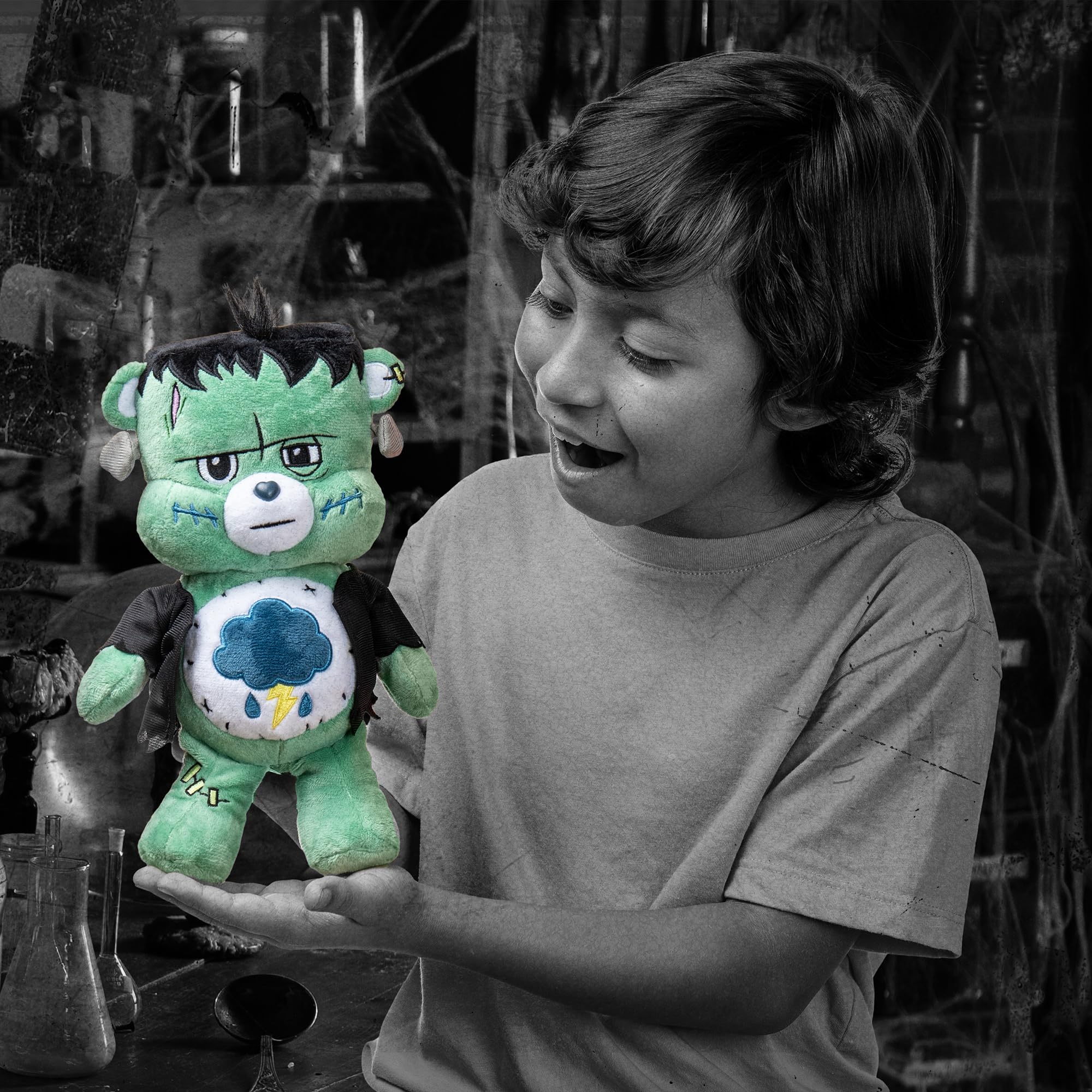Brinquedo De Pelúcia Care Bears Universal Monsters Grumpy Bear 9