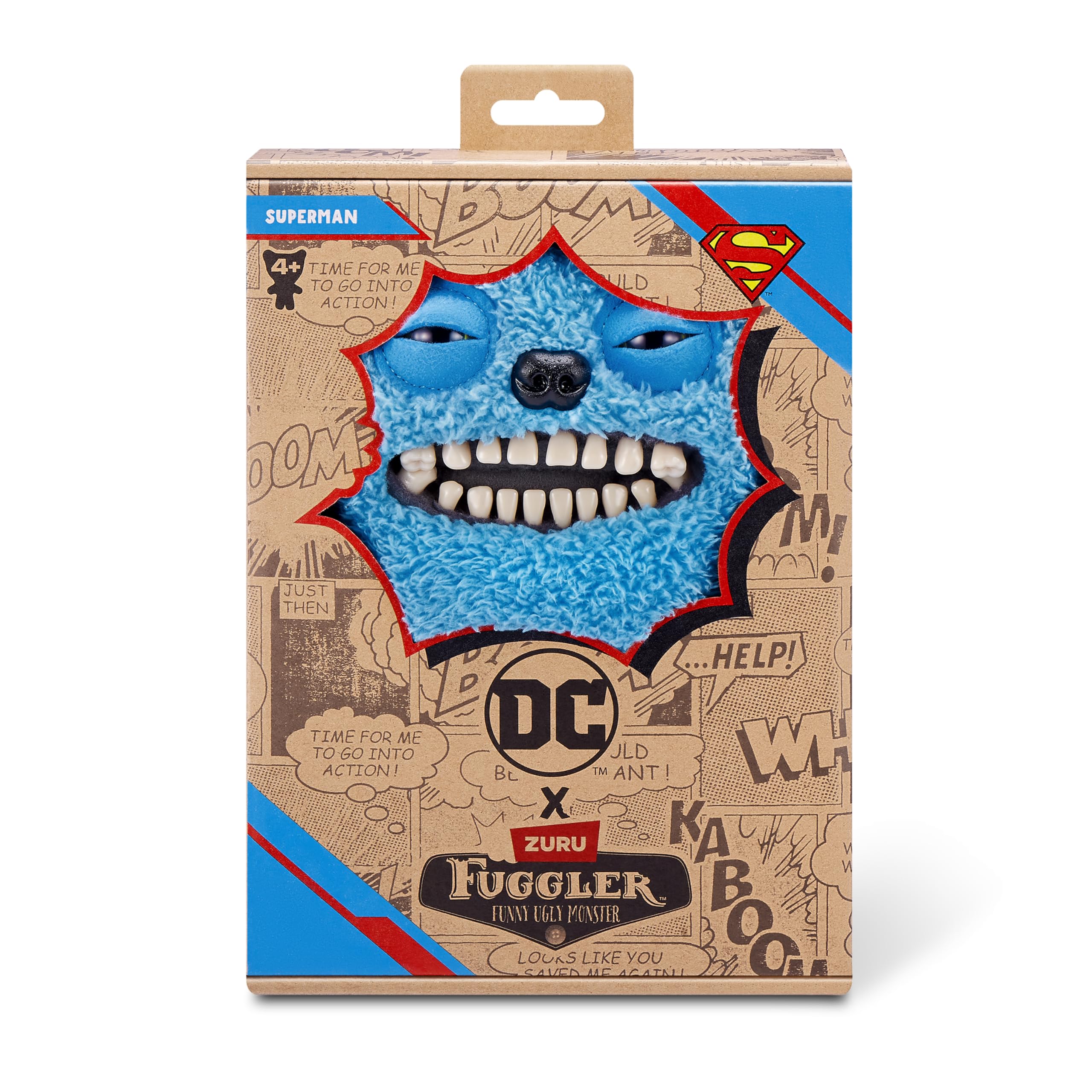 DC x ZURU FUGGLER フィギュアセット Brinquedo De Pelúcia Fuggler X Dc Da Zuru Funny Ugly Monster