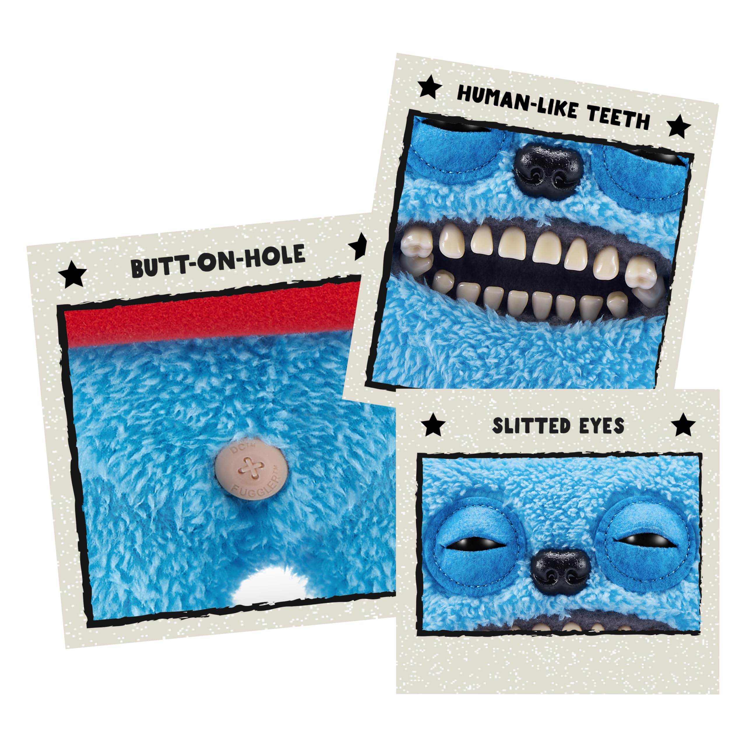 Brinquedo De Pelúcia Fuggler X Dc Da Zuru Funny Ugly Monster