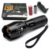 Lanterna Tática Led Usb Recarregável Profissional