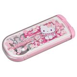 Conjunto De Talheres Osk Ct-20 Hello Kitty Sakura Para Meninas, 6 Unidades