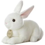 Bicho De Pelúcia Aurora Realistic Miyoni American White Rabbit