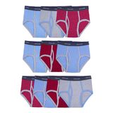 Cuecas Fruit Of The Loom Big Tag Free Cotton Boys, Pacote Com 10