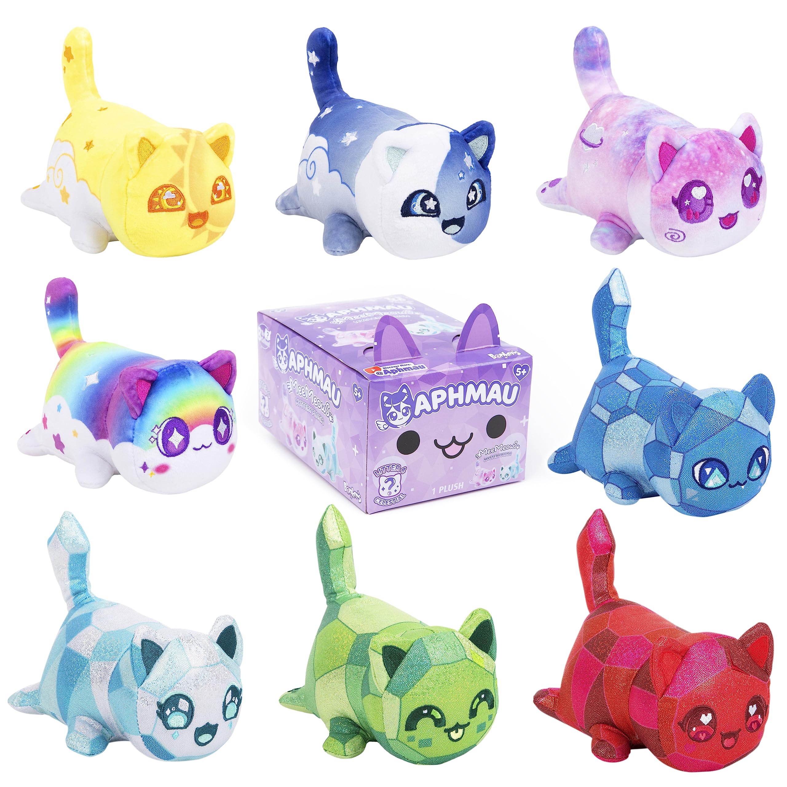 Mystery Plush Aphmau Série 4 De 6 Polegadas - Tema Celestial