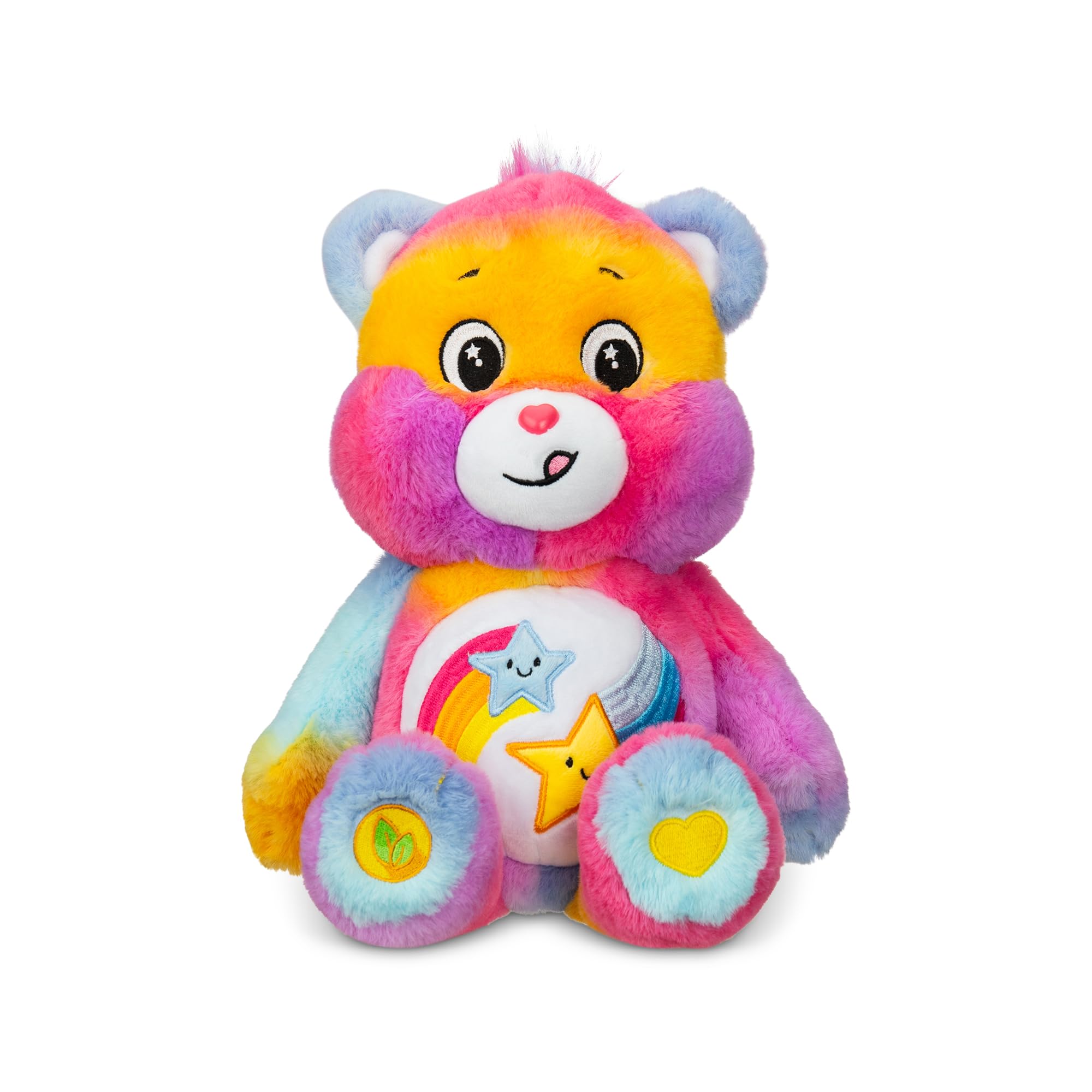 Plush Toy Care Bears Dare To Tie Dye Para Crianças De 4 Anos Ou