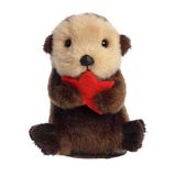 Bicho De Pelúcia Aurora Adorable Shoulderkins Spiffy Otter