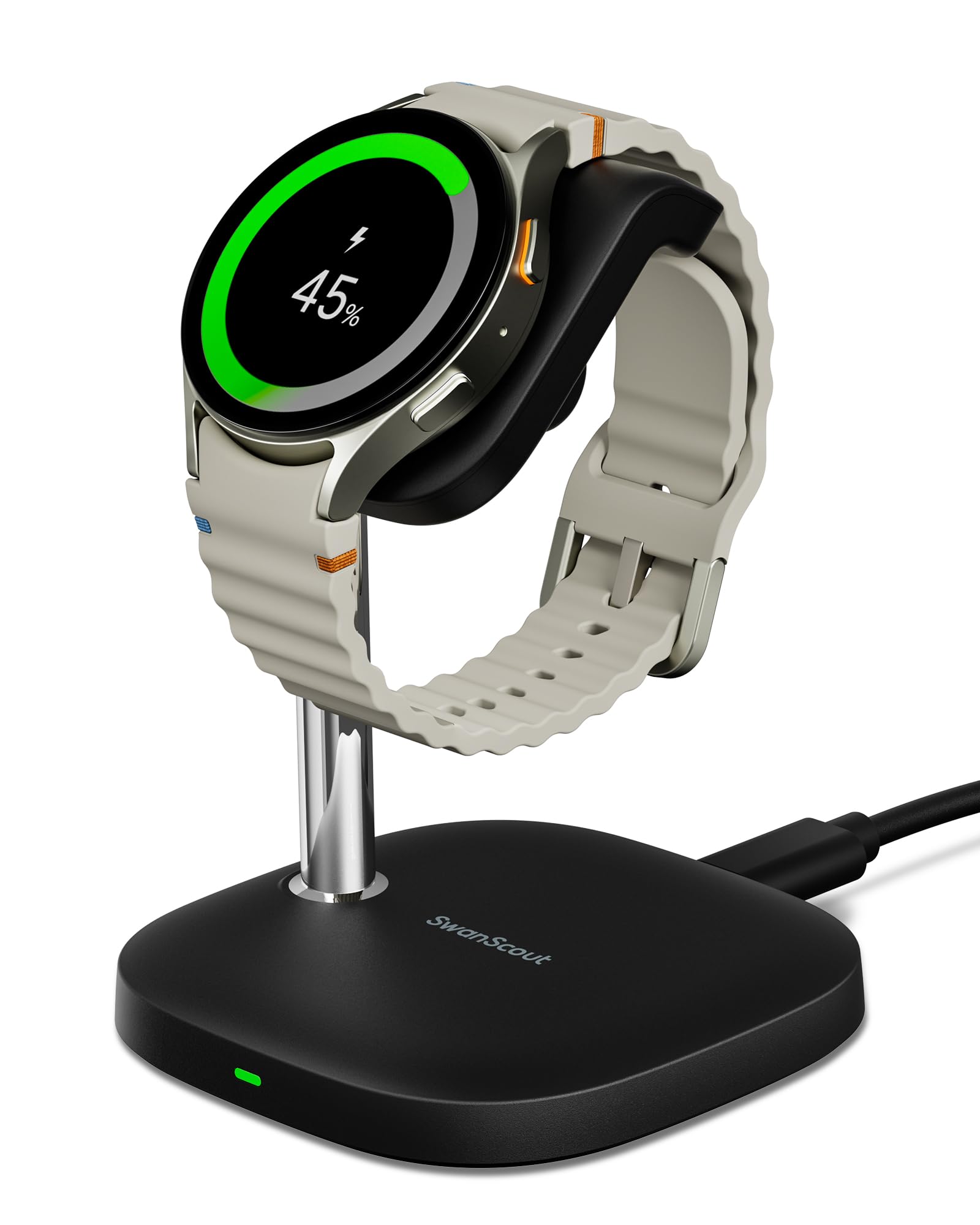 Suporte De Carregador Swanscout 505s Para Samsung Watch Galaxy 7