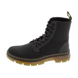 Bota Dr. Martens Combs 8 Eye Unissex Preta Extra Resistente
