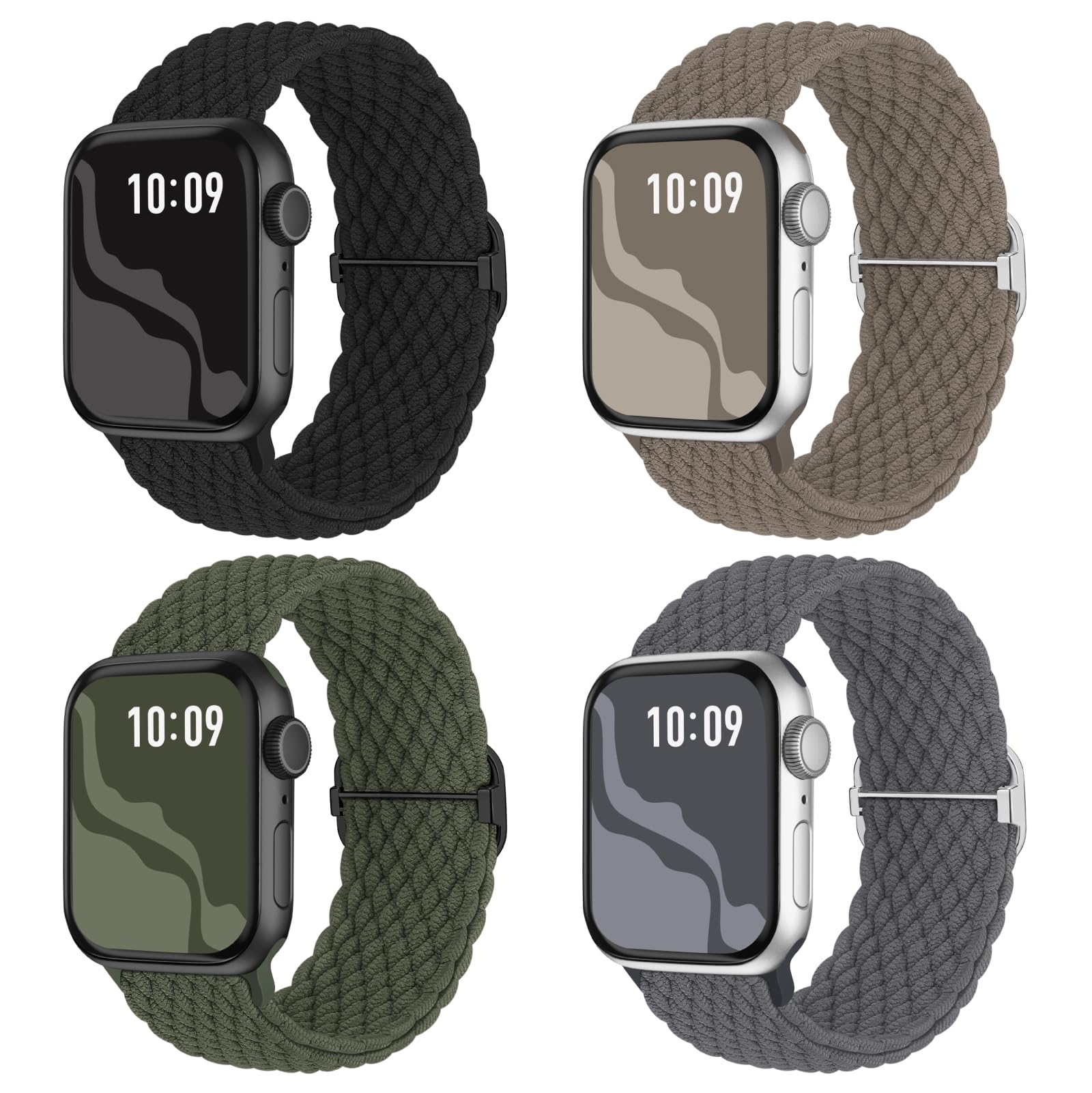 A Pulseira Apple Watch É A Melhor Solução Trançada E Elástica De Nylon Solo Loop