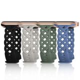 Pulseira Apple Watch Iwabcertoo Slim De Silicone, Pacote Com 4, 38-49 Mm